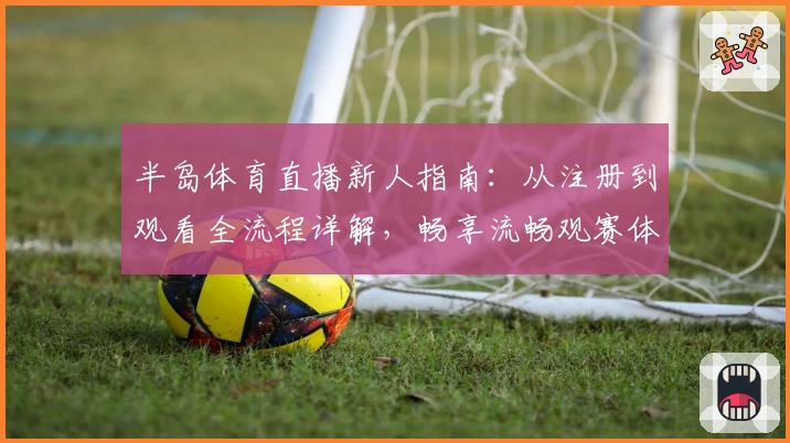 半岛体育直播新人指南：从注册到观看全流程详解，畅享流畅观赛体验